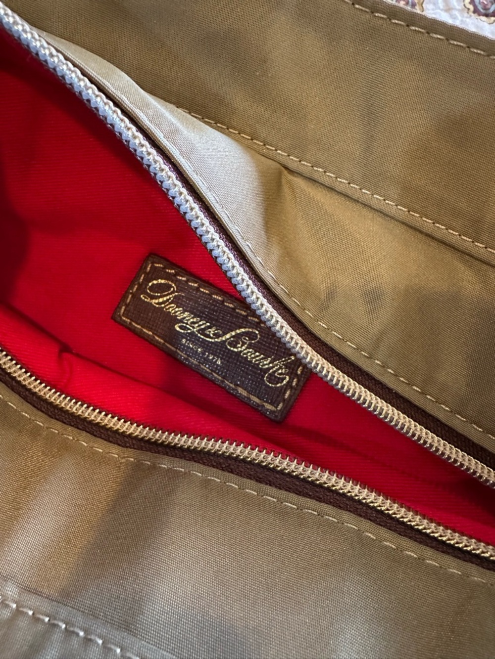 Dooney & Bourke Tan Nylon Everyday Tote - Picture 7 of 9